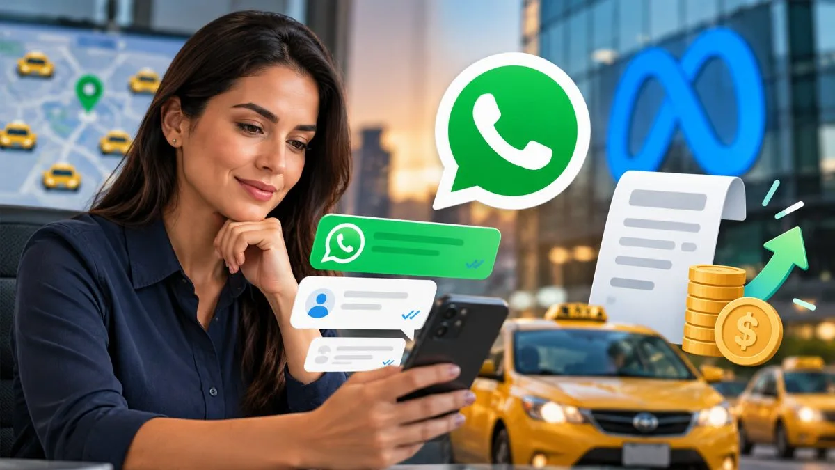 Meta cobrará por mensaje en WhatsApp desde octubre de 2026: qué significa para tu empresa de taxi - TaxiCloud