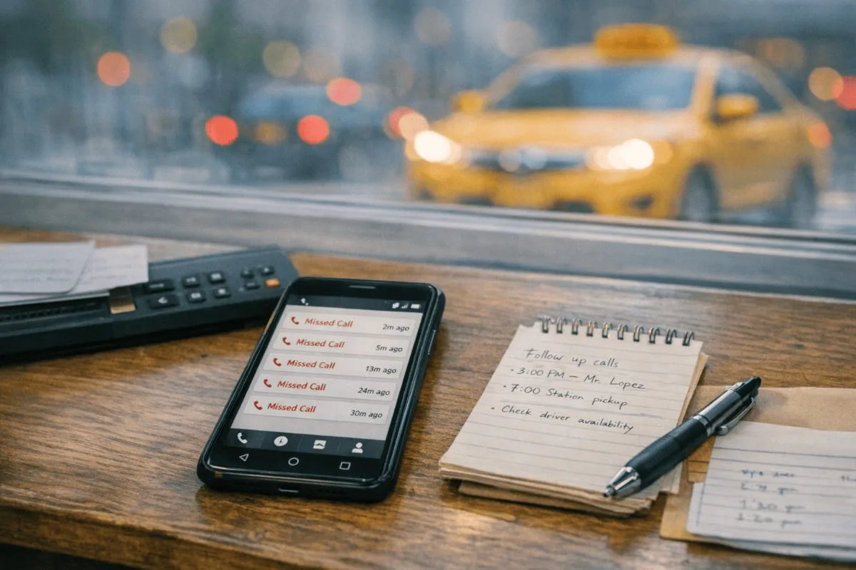 Cómo reducir llamadas perdidas en empresa de taxi al 0% - TaxiCloud
